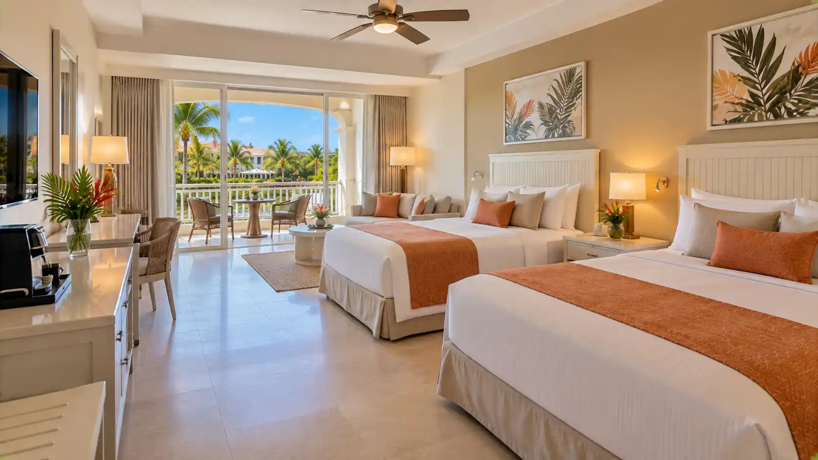 2 Double Beds Deluxe Junior Suite